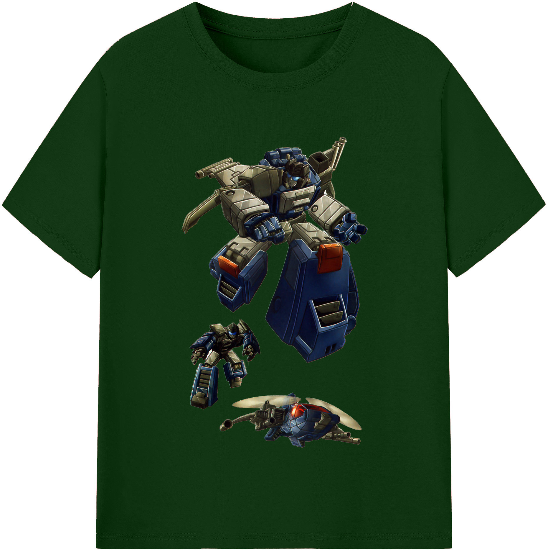 （画像用）  綿100％半袖Tシャツ（フロントプリント）